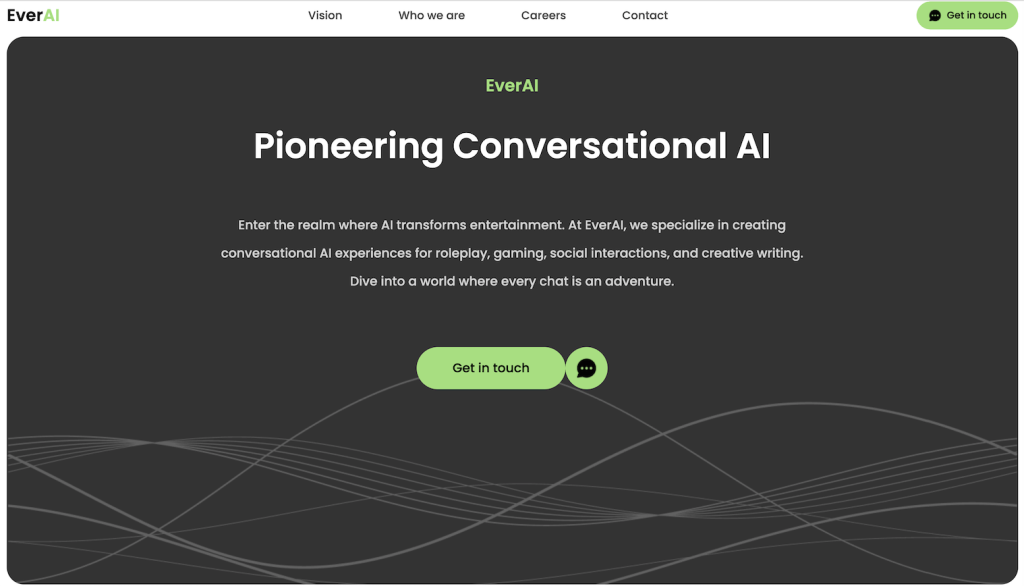 Candy.aiの運営会社「EverAI Limited,」の公式サイト